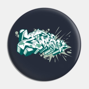 Graffiti Style 0.3 Pin