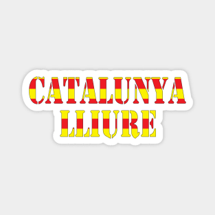 Catalunya Llure Magnet