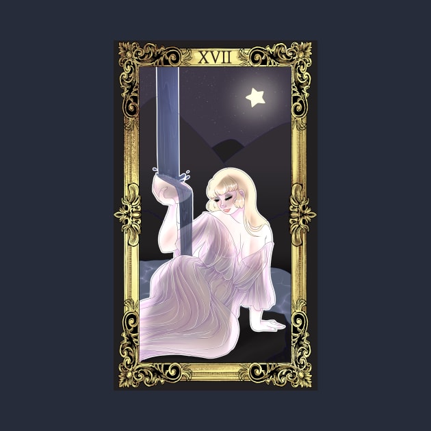 The Star XVII | Tarot Card by Bad Witch