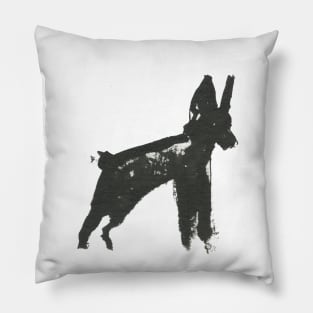 Doberman Doodle Pillow