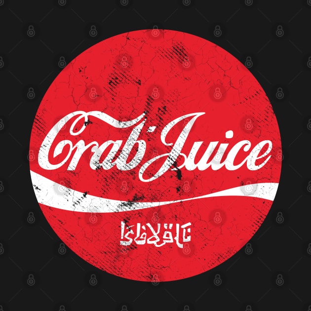 Crab Juice Cola Logo by tvshirts