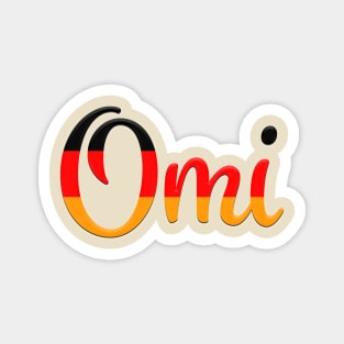 Omi (German Grandma) Magnet