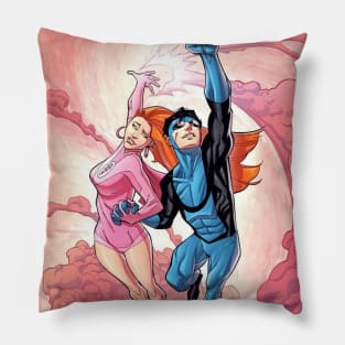 invincible atom eve Pillow