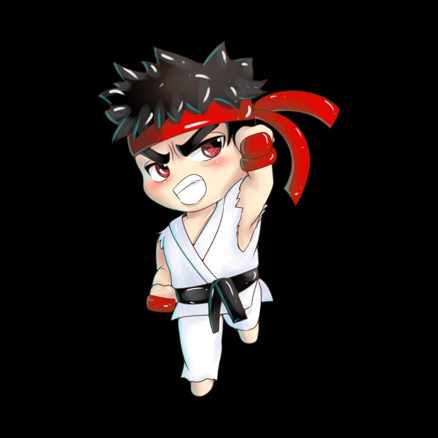 Ryu Street Fighter by Twinkly BunBun