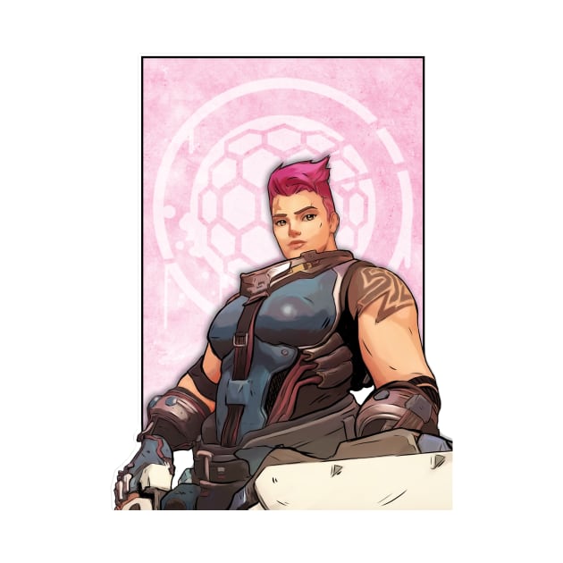 Overwatch - Zarya by LiamShaw