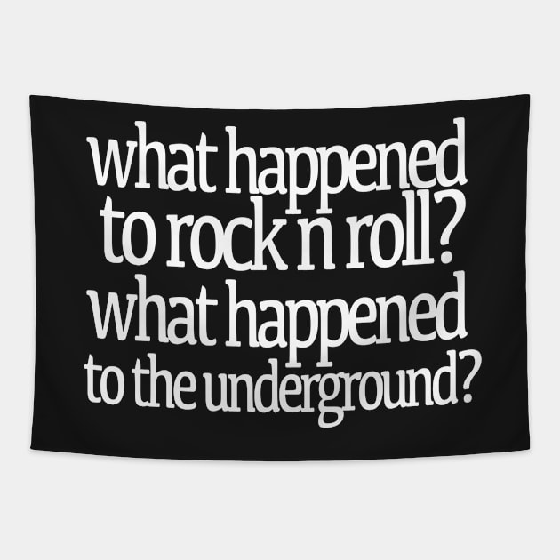 what happened to rock n roll Tapestry by lolitakomplex