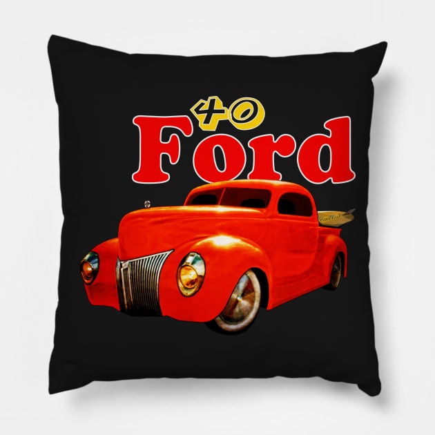 40 Ford PU Surf Tea Party Pillow by vivachas