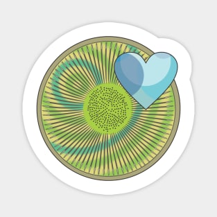 Diatom - Fascinorbis (green) Magnet