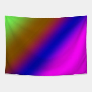 Pink blue green abstract art Tapestry