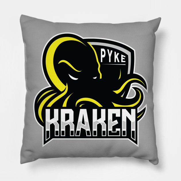 Pyke Kraken Pillow by Punksthetic