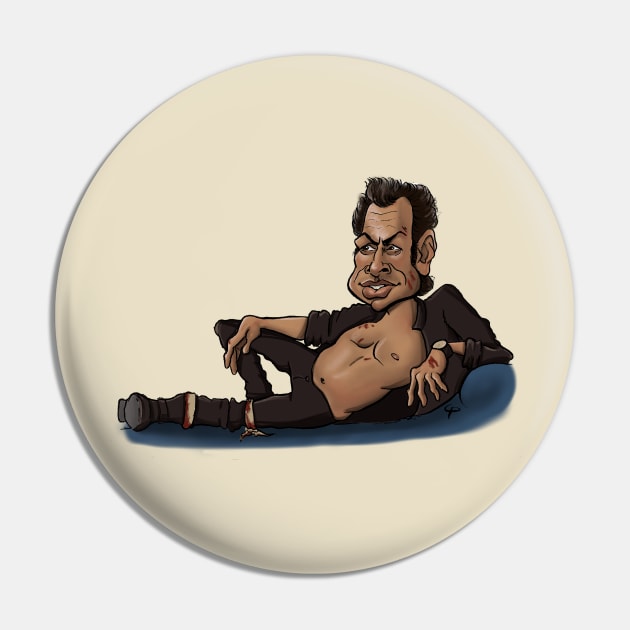 Jeff Goldblum Pin by CalistaMCreations