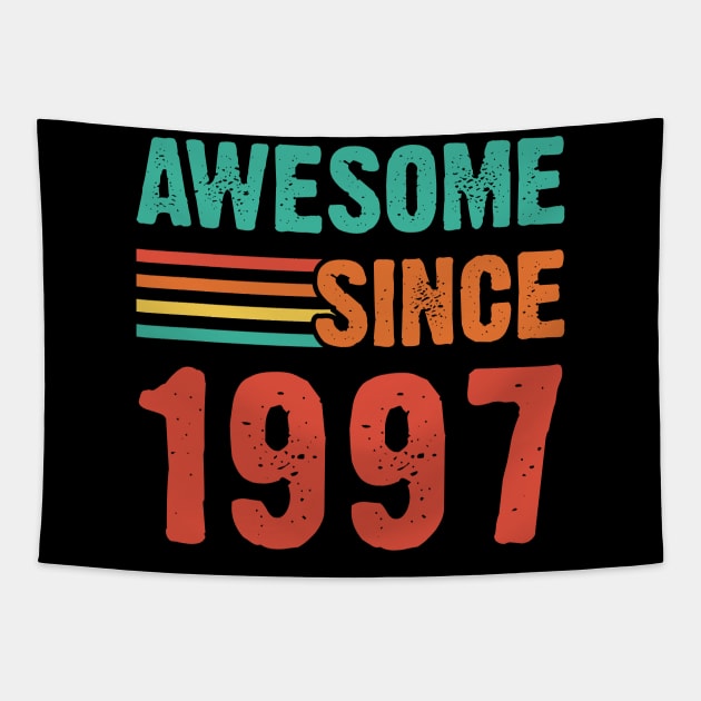 Vintage Awesome Since 1997 Tapestry by Emma