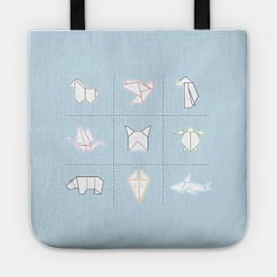 Minimalist Origami Animals Tote