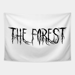 The Forest (Scary Text Horror Movie) Font Tapestry