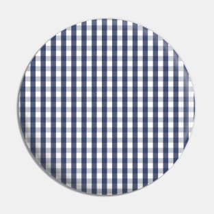 Southern Navy Gingham Pin