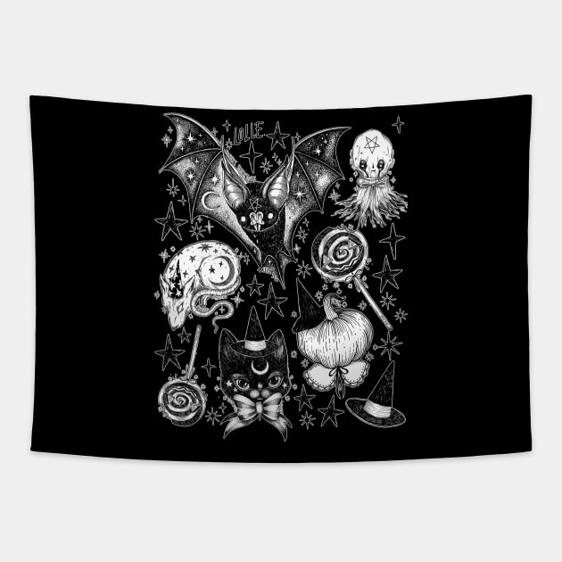 the Spookie Gang Tapestry by lOll3