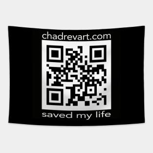 Chad Rev Art Saved My Life Tapestry