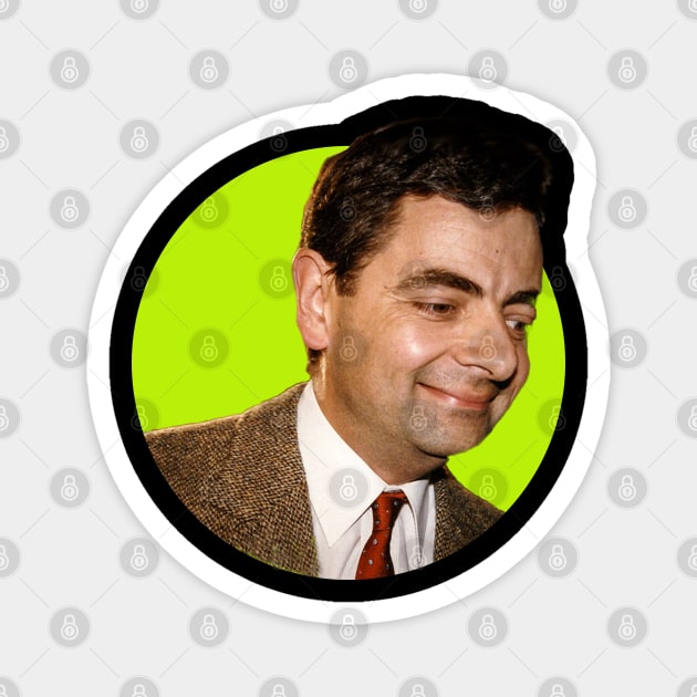 Mr bean Classic Magnet by Printnation