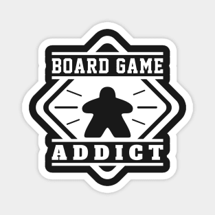 Board Game Addict - Board Games Gamer, Tabletop Nerd and Geek, Meeples Magnet