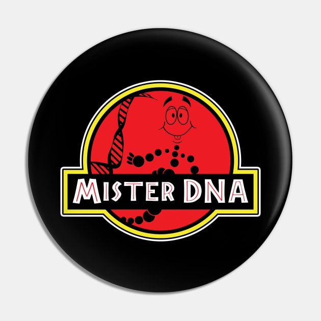 Mister DNA Pin by old_school_designs