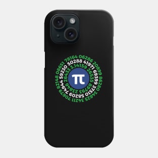 Pi Day Circle Math Humor T Phone Case