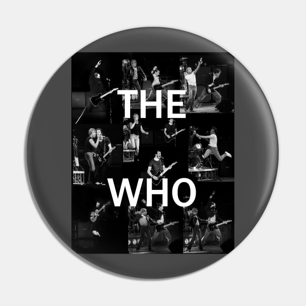 The Who Live 1978 #1 Pin by Concert Teez