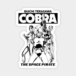 Cobra the space pirate Magnet