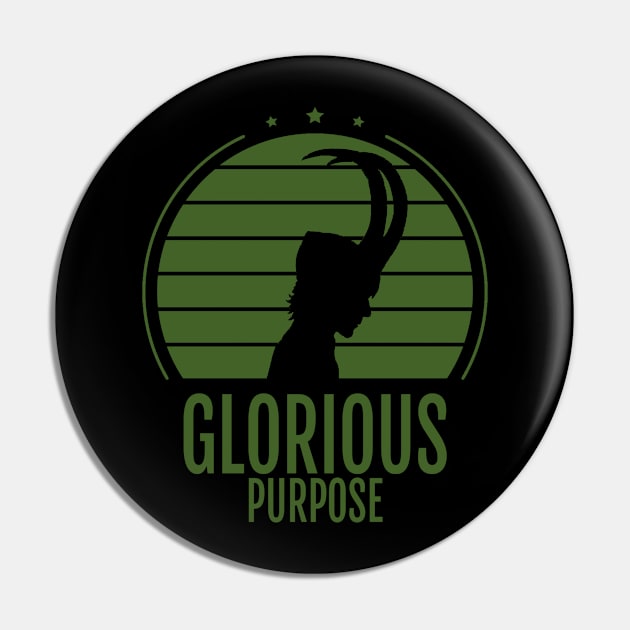 Glorious Purpose Pin by InTrendSick