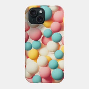 Bright multi-colored balls Phone Case