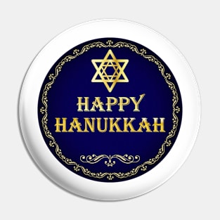 The last night of Hanukkah Pin