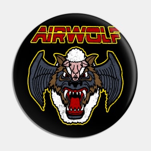 Airwolf Vintage Pin