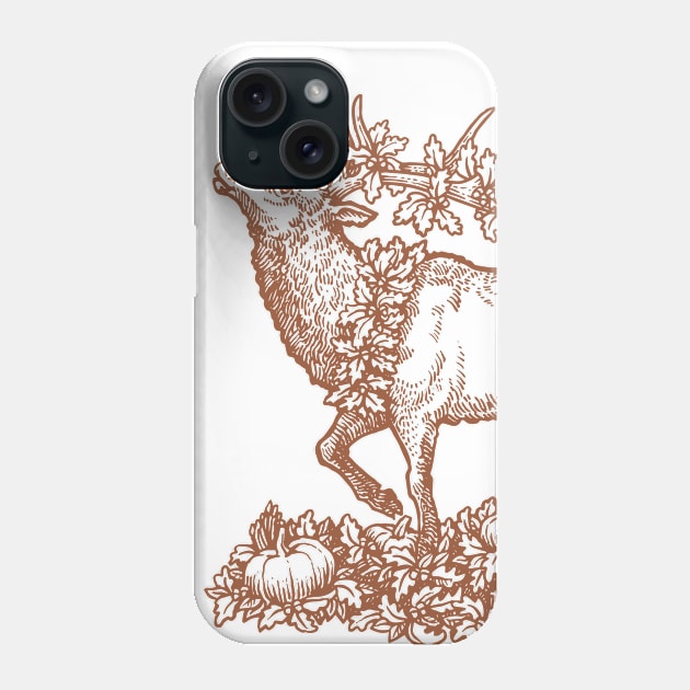 Autumn Elk Phone Case by calebfaires