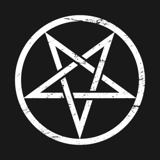 Goth Satanic Pentagram T-Shirt