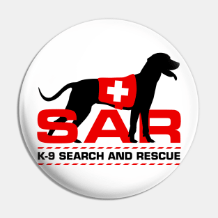 K-9 Search and Rescue - SAR Pin