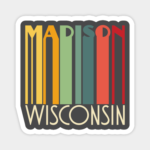 Madison Wisconsin Magnet by FontfulDesigns