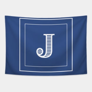 J Monogram Tapestry