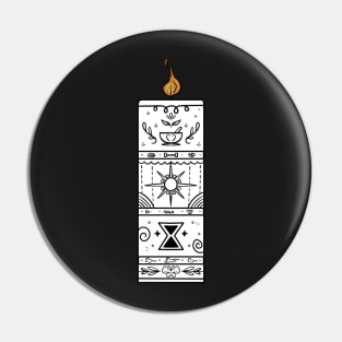 Candle (White) Pin