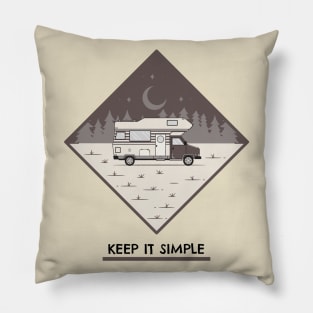 Want to Get Away? Van LIFE! Pillow