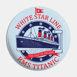 White Star Line - Titanic Pin