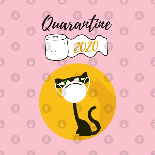 Quarantine with my Cat 2020 by Pro-tshirt