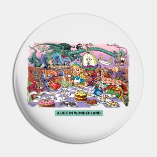 Alice in Wonderland Pin