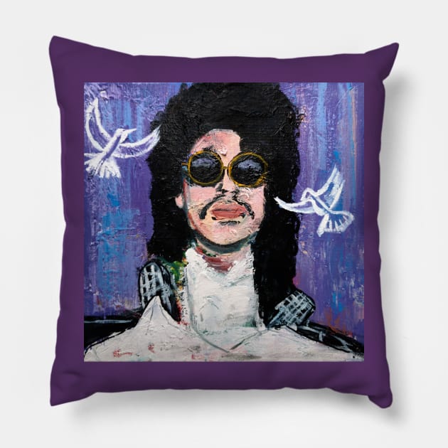 When Doves Cry Pillow by ElSantosWorld