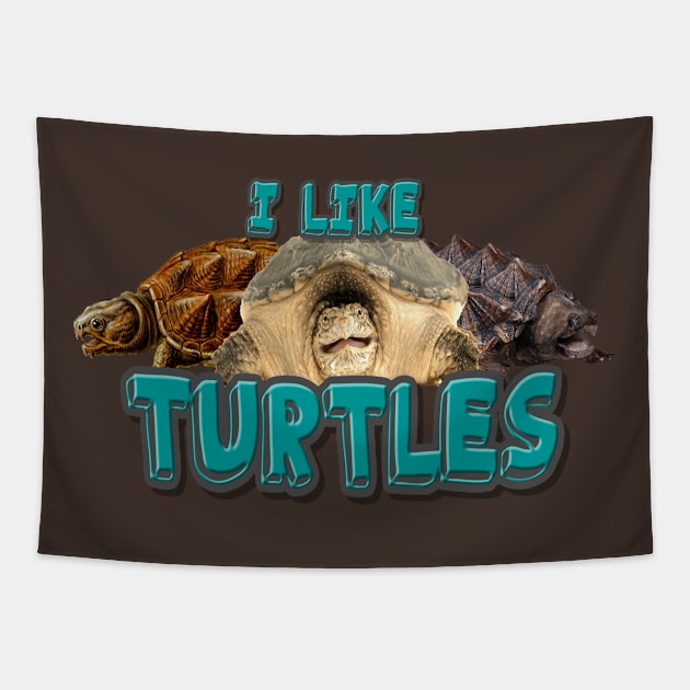 I like turtles Tapestry by Kadeda RPG