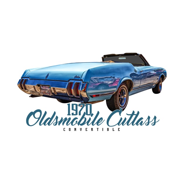 1970 Oldsmobile Cutlass Convertible by Gestalt Imagery