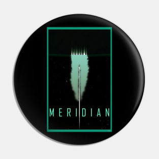 Meridian travel poster Pin