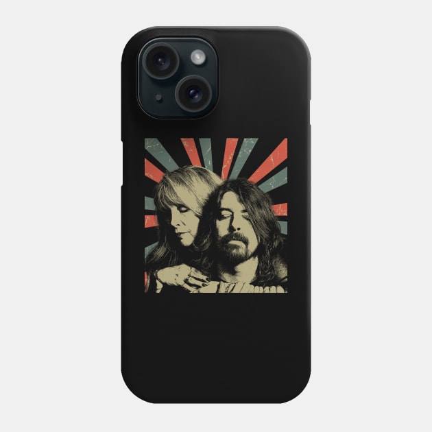 Stevie Nicks || Vintage Art Design || Dave Grohl Phone Case by Setipixel