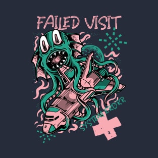 ALIEN CRASH by WOOF SHIRT T-Shirt