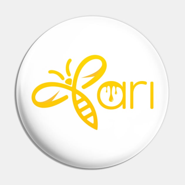 Ari the Bee (Yellow) Pin by Spaksu