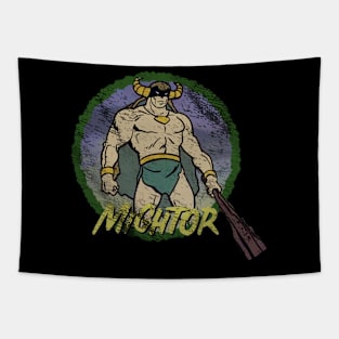 Cartoon Hero M Tapestry