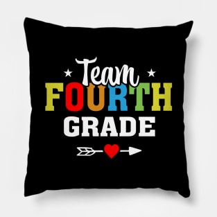 Team Fourth Grade Pillow